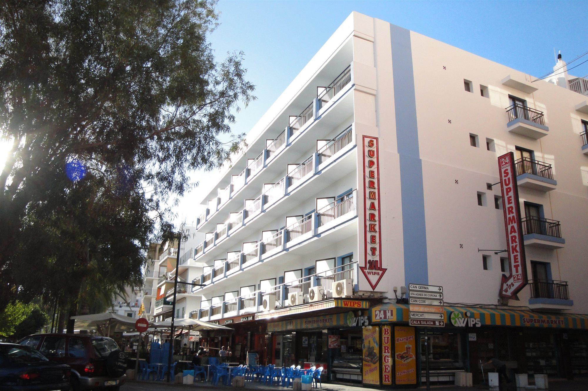The Blue Apartments - Adults Only Sant Antoni de Portmany Exterior foto
