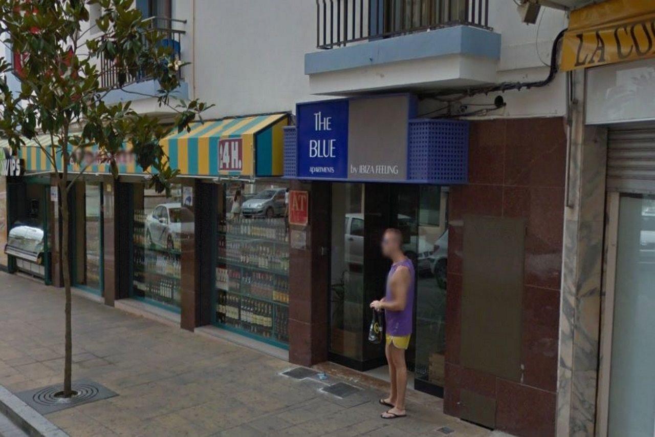 The Blue Apartments - Adults Only Sant Antoni de Portmany Exterior foto