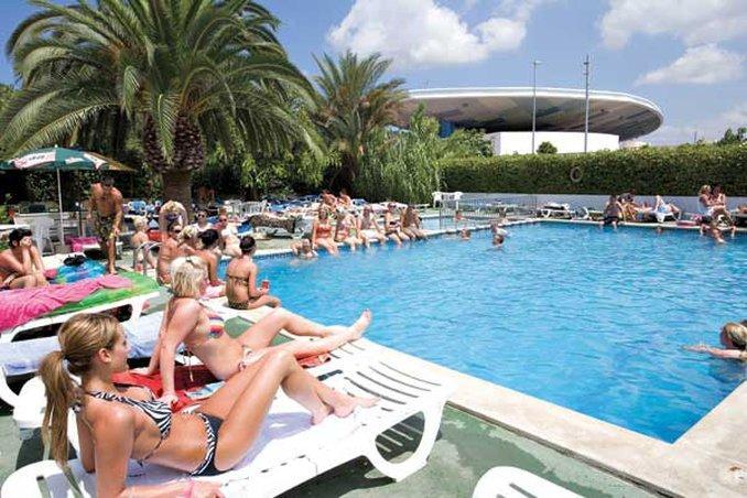 The Blue Apartments - Adults Only Sant Antoni de Portmany Exterior foto