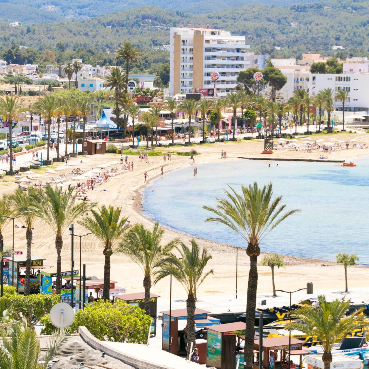 The Blue Apartments - Adults Only Sant Antoni de Portmany Exterior foto